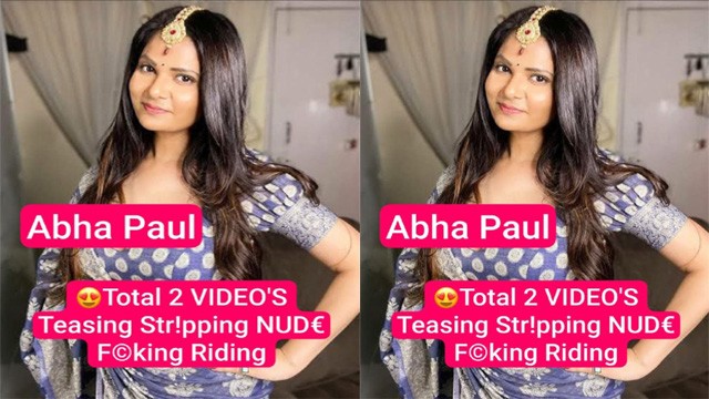 Abha Paul Diwali Surprise Stripping Topless – Full Nude Fucking Riding