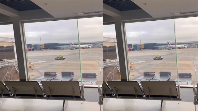 Airport Washroom Convinced Hot Young Girl Banged by Rizz Guy