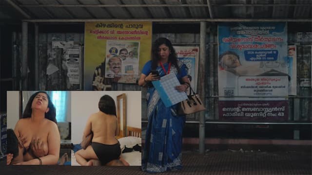 Cheater Aunty Malayalam – Young BF Deep Pound