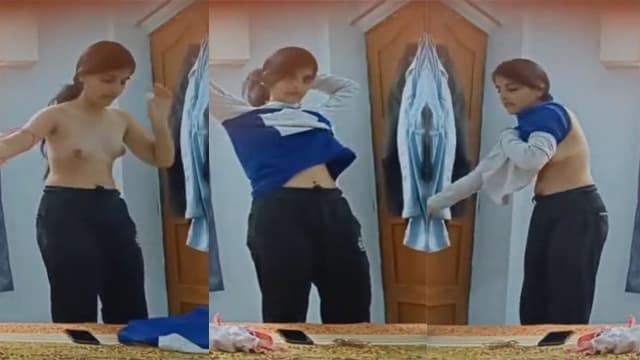 Cute Slim Sis Mom Captured Old+New Videos
