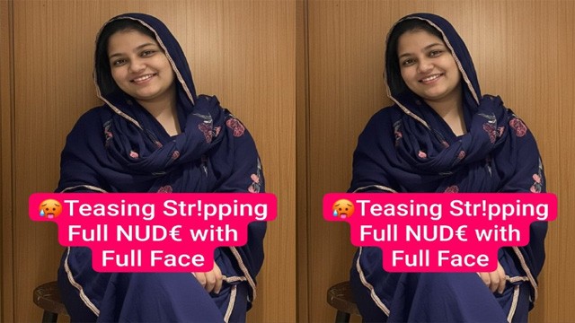 Horny Bhabi Latest Viral Teasing – Stripping Full Nude Live