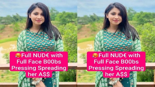 Horny Desi GF Recording Stripping Full Nude with Full Face