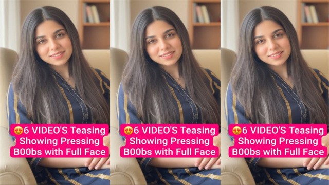 Innocent Looking GF Latest Most Exclusive Viral – Teasing Showing Pressing Boobs with Full Face