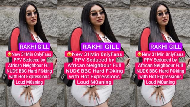 Rakhi GILL Seduced – by African Neighbor Fucking With Hot Expression Porn Video