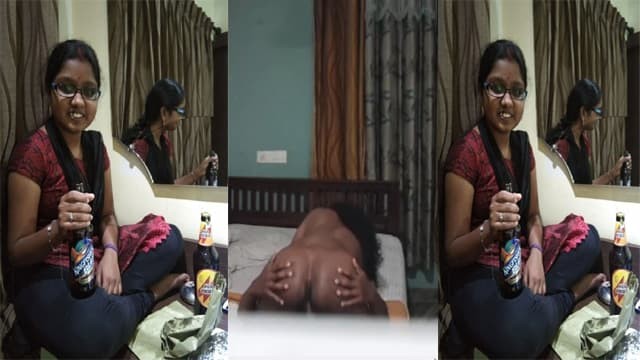 Tamil Drunk Girl Self Recorded and Fucked by Lover